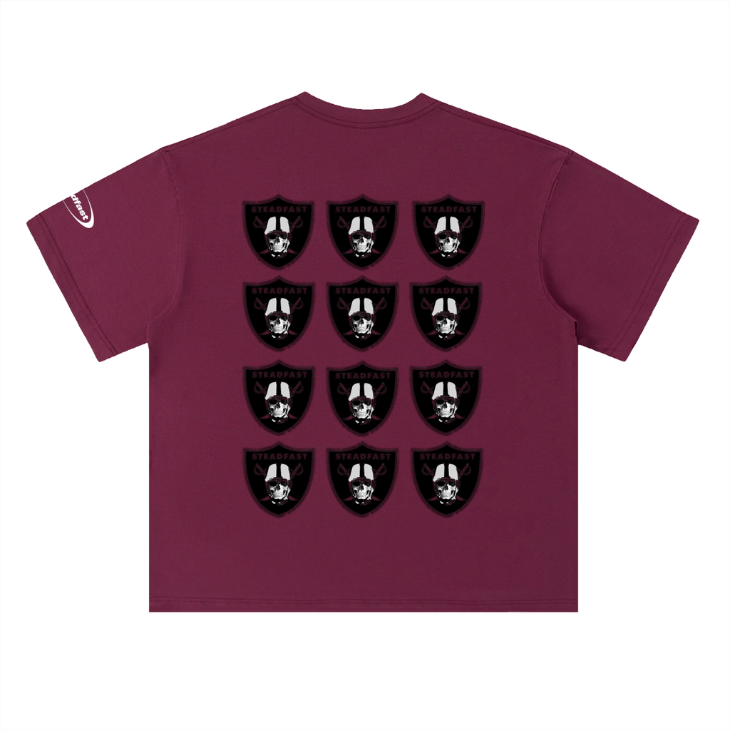 Heavyweight Drop Shoulder Cotton T-Shirt