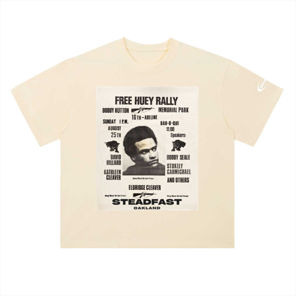 Heavyweight Drop Shoulder Cotton T-Shirt