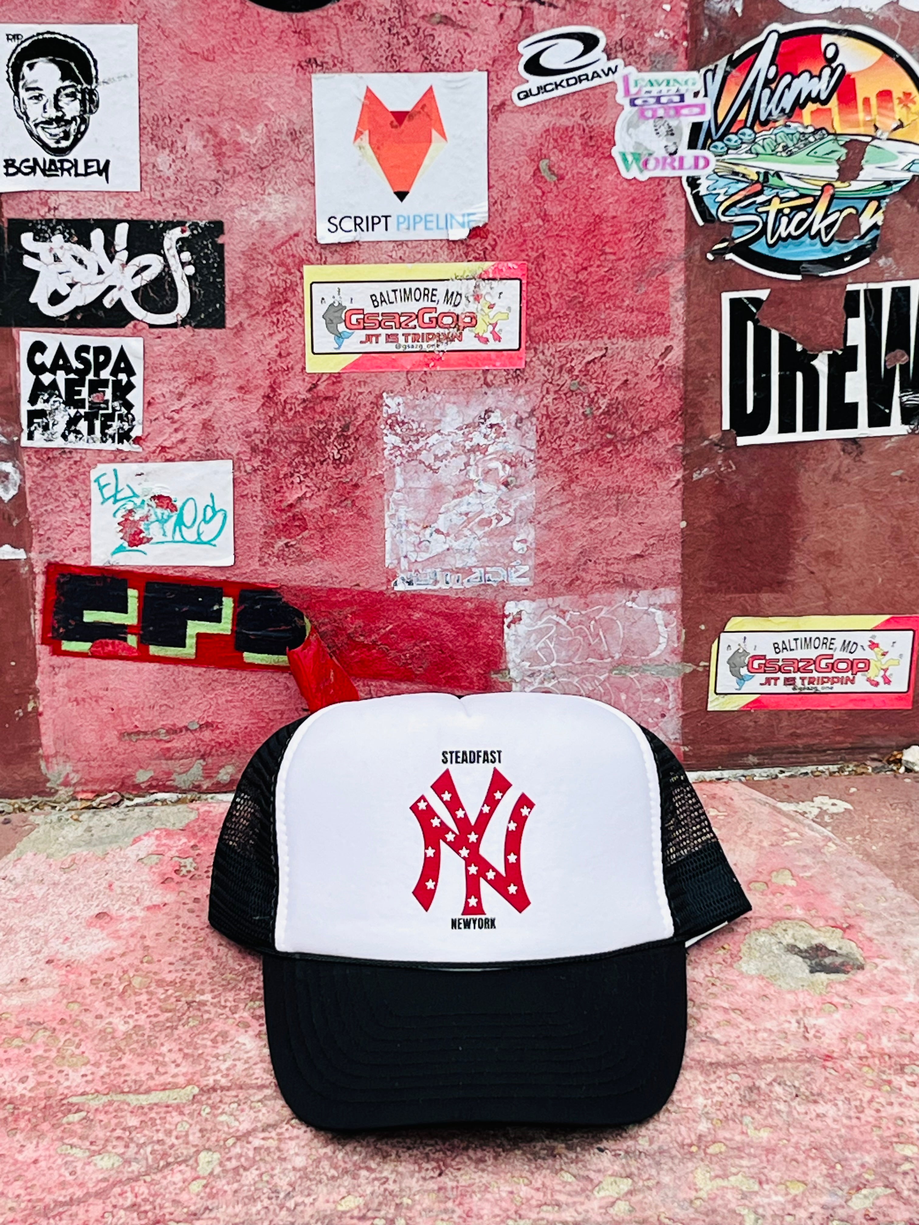 Steadfast NY Trucker hat
