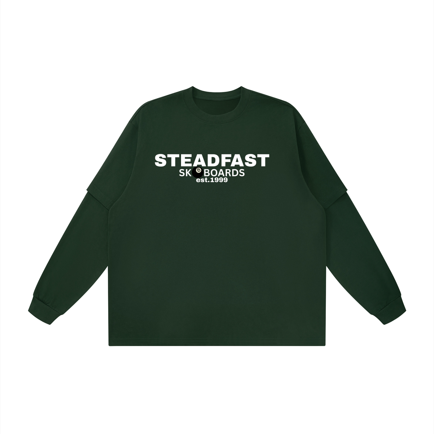 Unisex Layered Oversized Sk8 T-Shirt