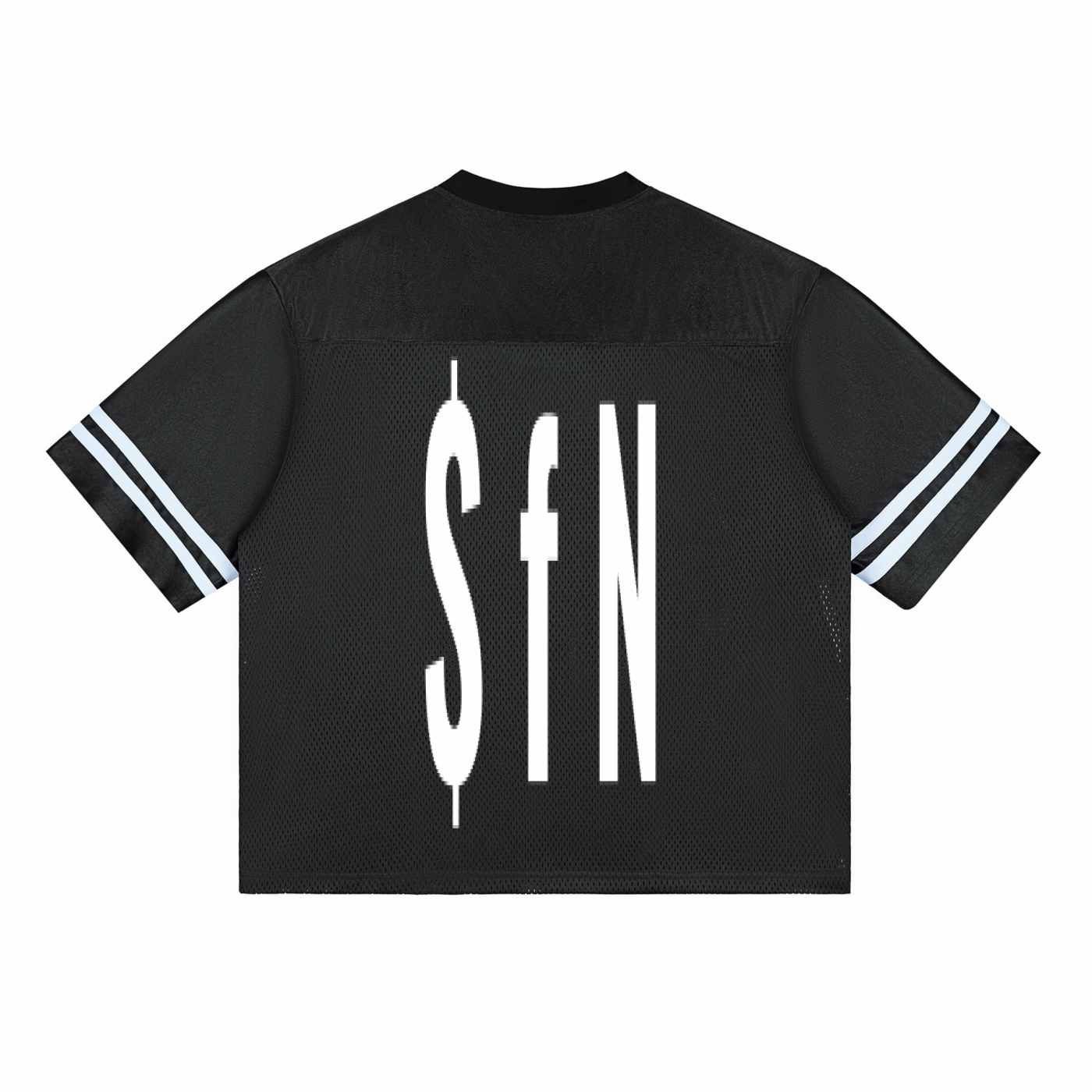 Taped Mesh T-Shirt
