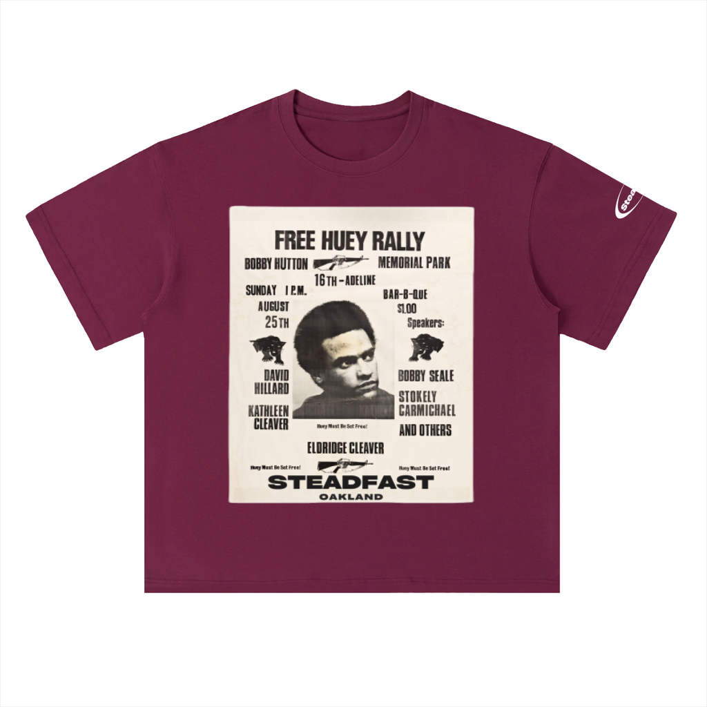 Heavyweight Drop Shoulder Cotton T-Shirt