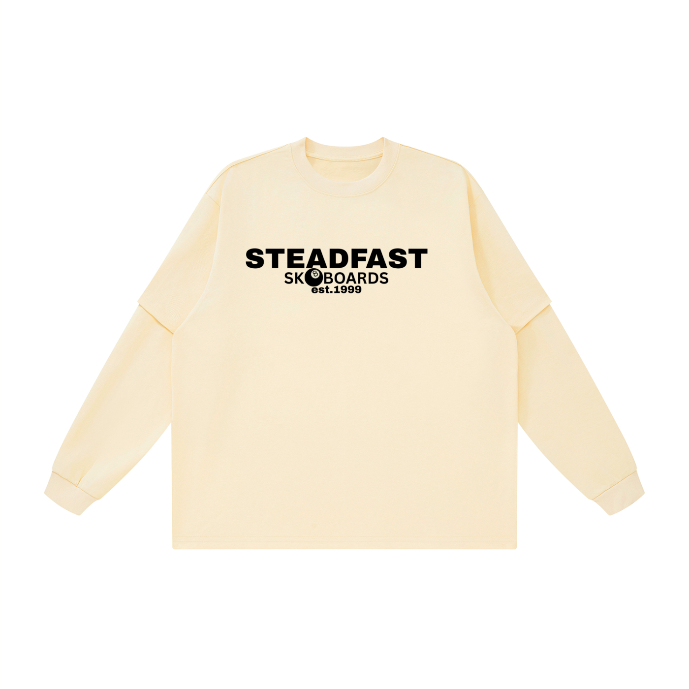 Unisex Layered Oversized Sk8 T-Shirt