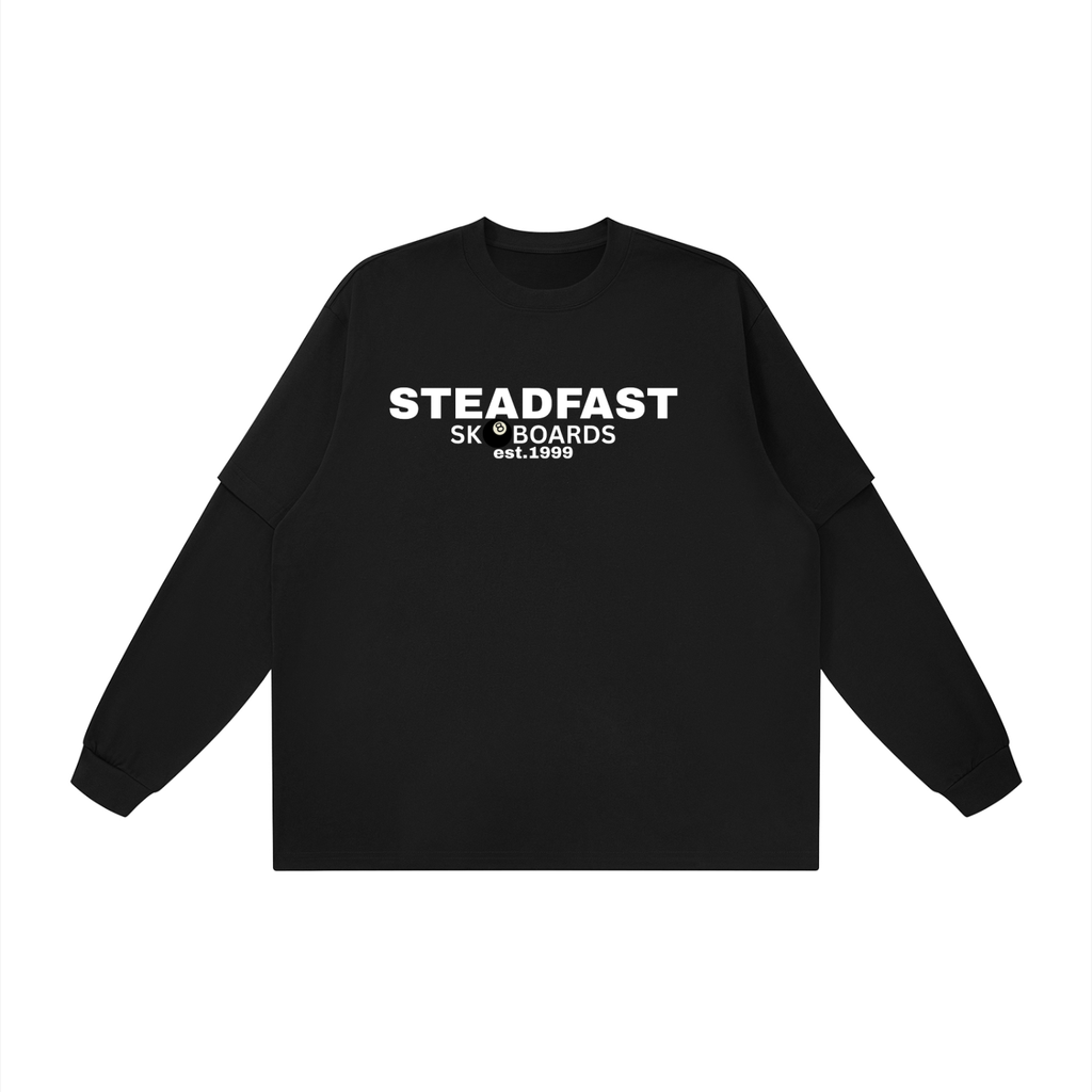 Unisex Layered Oversized Sk8 T-Shirt